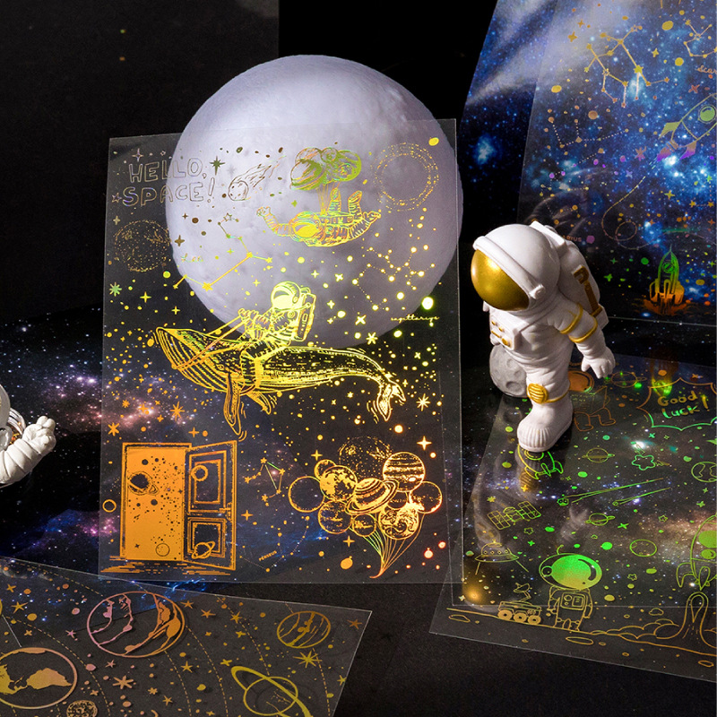 Купить Наклейки голографические-Space в Ташкенте • Create'